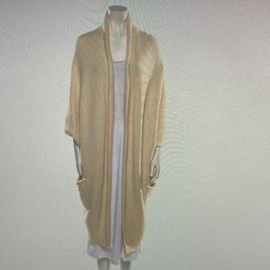 Calypso long cashmere cardigan